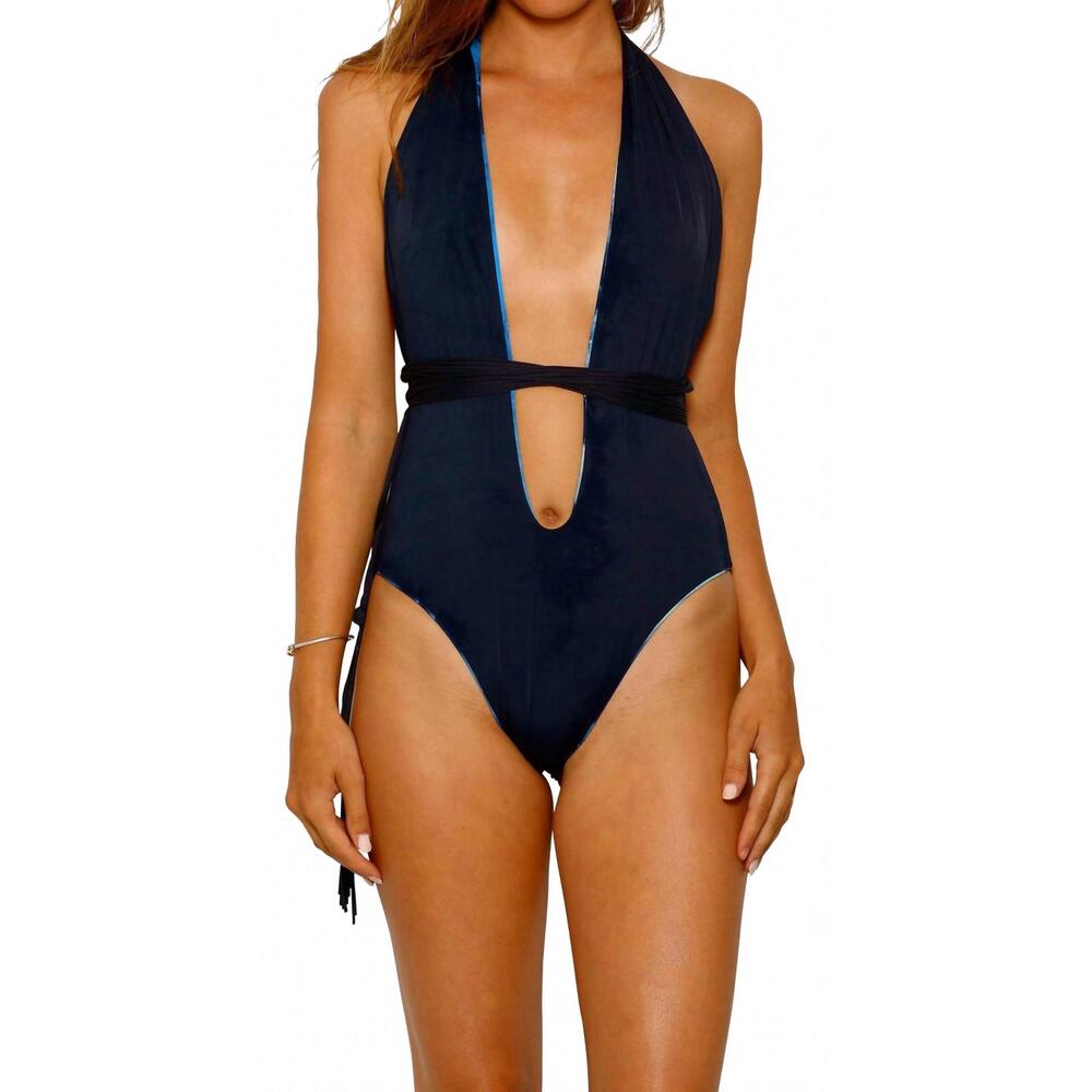 NEW CHARMOSA bia one piece in navy